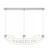 MORE 80 mennyezeti függőlámpa alap  króm 230V LED E27 3x15W