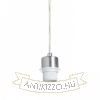 MORE 80 mennyezeti függőlámpa alap  króm 230V LED E27 3x15W