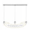 MORE 80 mennyezeti függőlámpa alap  króm 230V LED E27 3x15W