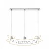 MORE 60 mennyezeti függőlámpa alap  króm 230V LED E27 3x15W