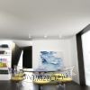 PIXIE dönthető lámpa fehér króm 230V LED GX53 7W