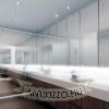 SPLASH SQ süllyesztett lámpa  króm 230V LED GU10 8W IP65