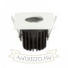 WATERBOY SQ  matt fehér  230V LED 10W 40° IP65  3000K