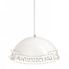 MONROE 40 függő lámpa csillogó fehér/fehér  230V LED E27 30W