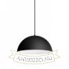MONROE 40 függő lámpa matt fekete/fehér  230V LED E27 30W