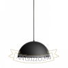 MONROE 40 függő lámpa matt fekete/fehér  230V LED E27 30W