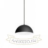 MONROE 30 függő lámpa matt fekete/fehér  230V LED E27 11W