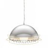 SINTRA 30 függő lámpa  króm 230V LED E27 11W
