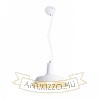 GOLDIE 46 függő lámpa fehér/fehér  230V LED E27 30W