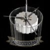 ESTRA I függő lámpa fehér tiszta üveg 230V LED 5W 3000K