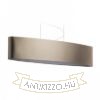 CASUAL 120/25 lámpabúra  Monaco galamb szürke/ezüst PVC  max. 23W