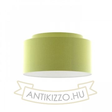 DOUBLE 55/30 lámpabúra  Chintz lime/fehér PVC  max. 23W