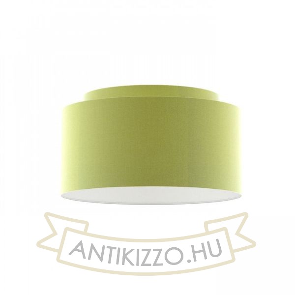 DOUBLE 55/30 lámpabúra  Chintz lime/fehér PVC  max. 23W
