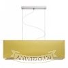 LOPE 80/23 lámpabúra  Chintz oliva/ezüst fólia  max. 23W