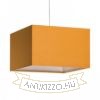 TEMPO 30/19 lámpabúra  Chintz narancssárga/fehér PVC  max. 23W
