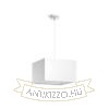 TEMPO 30/19 lámpabúra  Polycotton fehér/fehér PVC  max. 23W