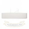 CASUAL 120/25 lámpabúra  Polycotton fehér/fehér PVC  max. 23W