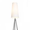 CONNY 15/30 asztali lámpaernyő Polycotton fehér/fehér PVC max. 23W