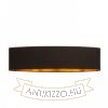 CASUAL 90/22 lámpabúra Polycotton fekete/réz fólia max. 23W