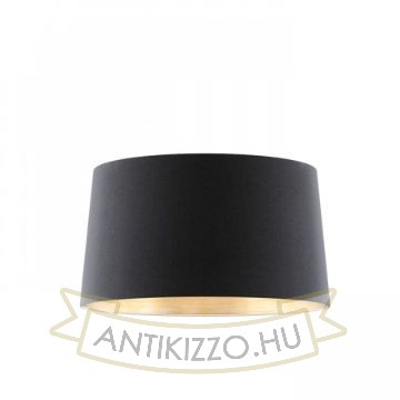 ASPRO 55/30 lámpabúra Polycotton fekete/réz fólia max. 23W