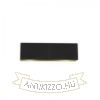 LOPE 80/23 lámpabúra  Polycotton fekete/arany fólia  max. 23W
