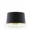 ASPRO 55/30 lámpabúra  Polycotton fekete/arany fólia  max. 23W