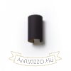 RON W 15/25 fali lámpa  Polycotton fekete/arany fólia 230V LED E27 15W