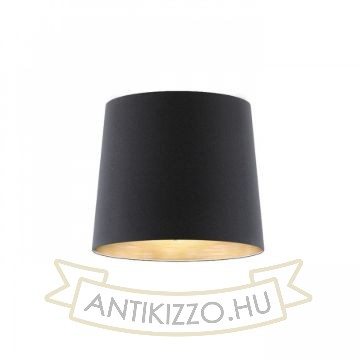 CONNY 35/30 állólámpa búra Polycotton fekete/réz fólia max. 23W