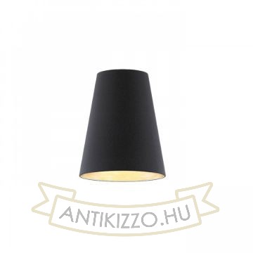CONNY 25/30 asztali lámpaernyő Polycotton fekete/réz fólia max. 23W
