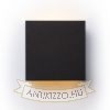 LOPE W 25/14 fali lámpa  Polycotton fekete/arany fólia 230V LED E27 15W
