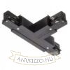 EUTRAC T bal kapocs fekete  230V 
