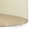 LALO 40 függő lámpa krémfehér matt nikkel 230V LED E27 3x15W