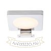 YOLO SQ tükörmegvilágító lámpa  króm 12V= LED 4W IP44  3000K