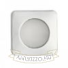 INEZ SQ   króm 12V= LED 3W IP44  3000K
