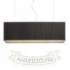 LOPE 80 függő lámpa fekete matt nikkel 230V LED E27 4x15W