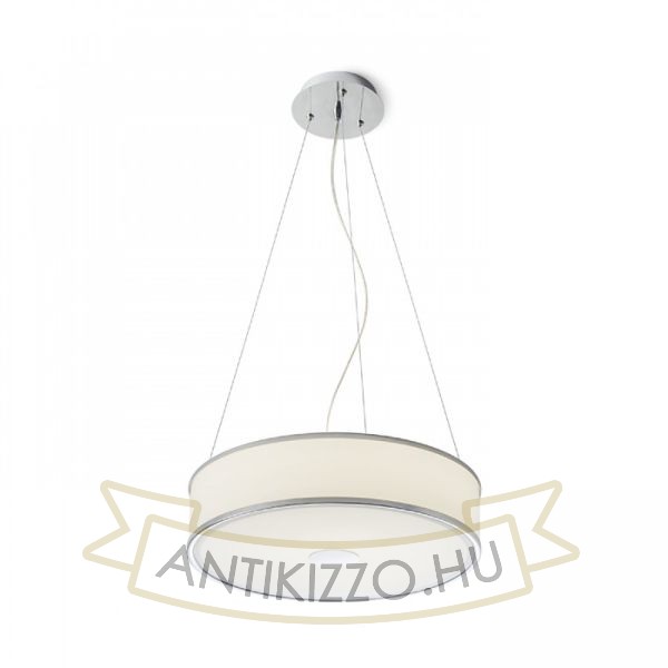 CASSABLANCA 40 függő lámpa króm 230V 2GX13 22+40W