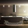 EIGHT mennyezeti lámpa  opál üveg/króm 230V LED E27 11W IP44