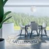 LUNEA 40 függö lámpa triplex  opál üveg 230V LED E27 15W