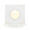 KAY SQ süllyesztett lámpa szatén üveg 230V/350mA LED 5W 3000K