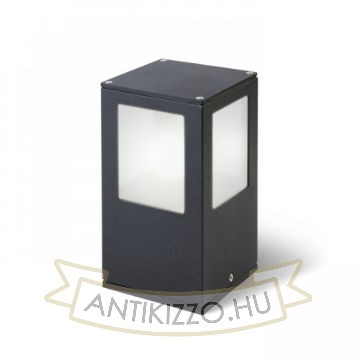 PONDER 20 fali/állólámpa fekete  230V LED E27 15W IP44