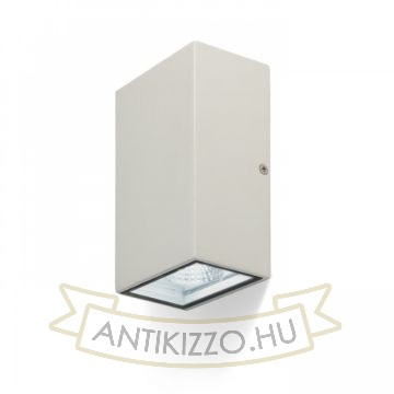 DIXIE 10x16 fali lámpa fehér 230V LED 2x5W 84° IP54 3000K