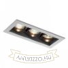 MONE III dönthető ezüstszürke  12V GU5,3 3x50W