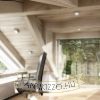 DEZA négyzetes  alumínium/szatén üveg 230V LED G9 5W IP54