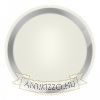 AREA 35 2D mennyezeti lámpa  opál üveg/króm 230V GR10q 28W IP44