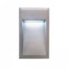 ALBERTO süllyesztett lámpa ezüstszürke 230V LED 1W IP54 5500k