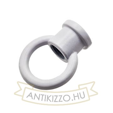 Lámpa tartógyűrű fehér - belső menetes 18mm