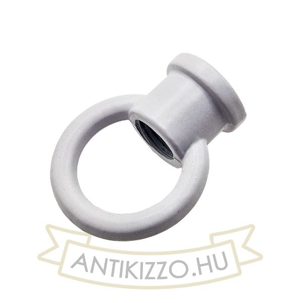 Lámpa tartógyűrű fehér - belső menetes 18mm