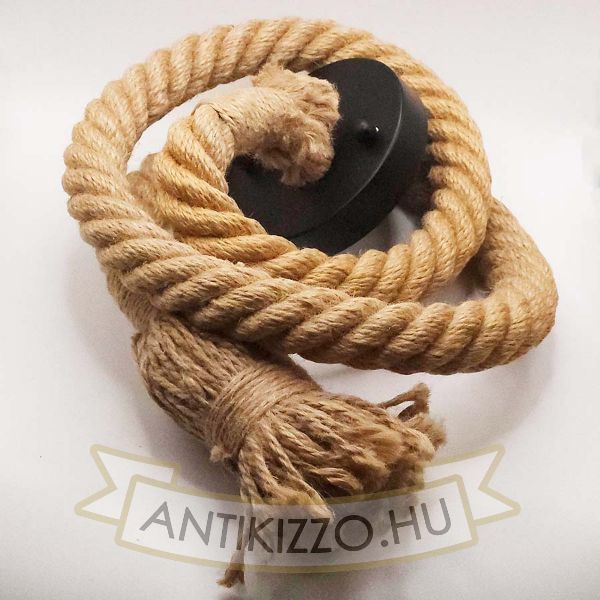 Kötél függeszték lámpa 1méter