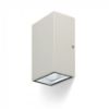 DIXIE 10x16 fali lámpa fehér 230V LED 2x5W 84° IP54 3000K