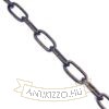 Csiszolt sárgaréz acéllánc csillárokhoz, 24 mm szemhosszal